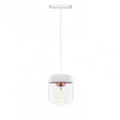 Umage - Lampe - Acorn - Hvid med børstet kobber
