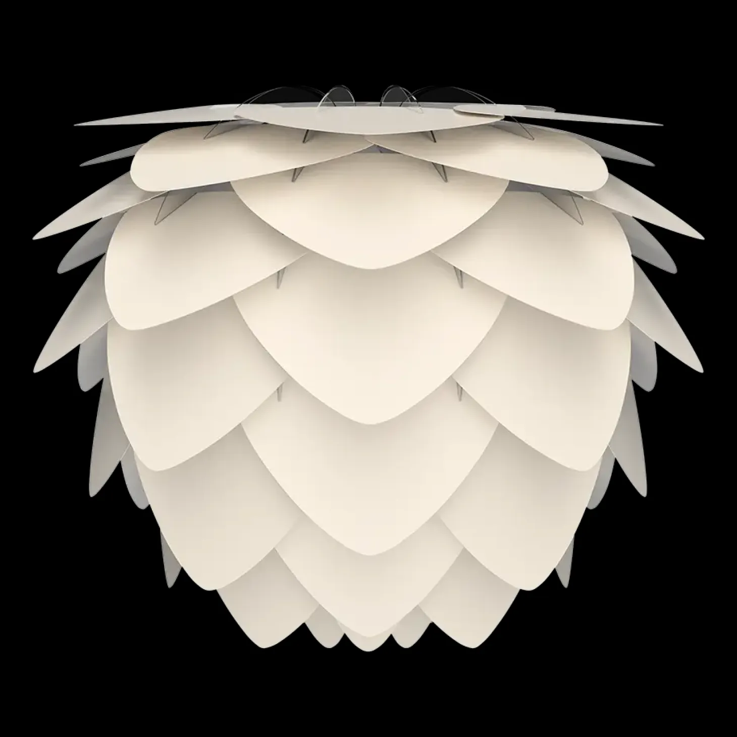 Umage - Lampeskærm - Aluvia Pendel - Pearl White - Medium