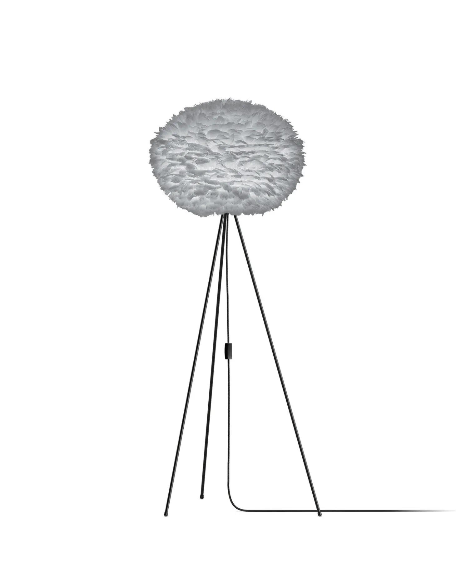 Umage - Lampeskærm - Eos - Grå - Large - Diameter: 65 cm