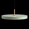 Umage - Pendel - Asteria - Messingtop/Nuance olive - Medium Ø43 cm