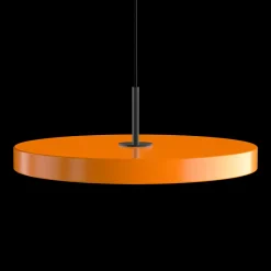 Umage - Pendel - Asteria - Sort top/Nuance orange - Medium Ø43 cm