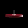 Umage - Pendel - Asteria - Ståltop/Ruby red - Mini Ø31 cm