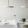 Umage - Pendel m/ ståltop - Asteria - Pearl white - Medium Ø43 cm