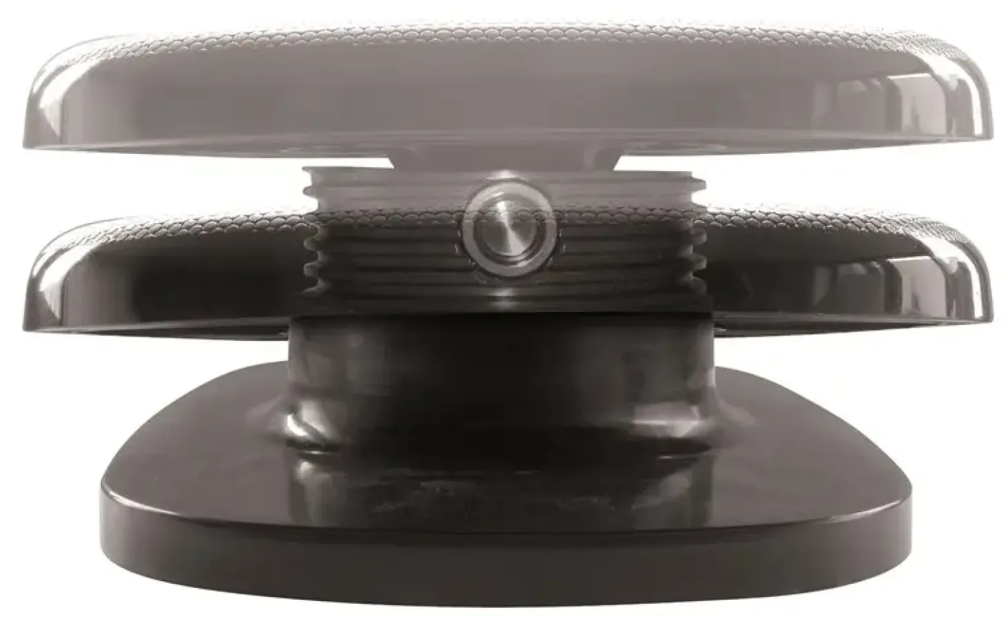 UNILUX - Ergonomisk fodstøtte - Chocolate - Sort