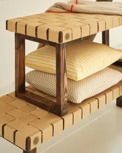 Wecycle Furniture - Bænk - Lille - Valnød