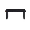 Wecycle Furniture - Bænk - Lille - Sort