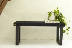 Wecycle Furniture - Bænk - Lille - Sort