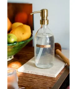 WELLmark - Dish Soap transparent/brass 500ml DISH SOAP BRONZE LABEL