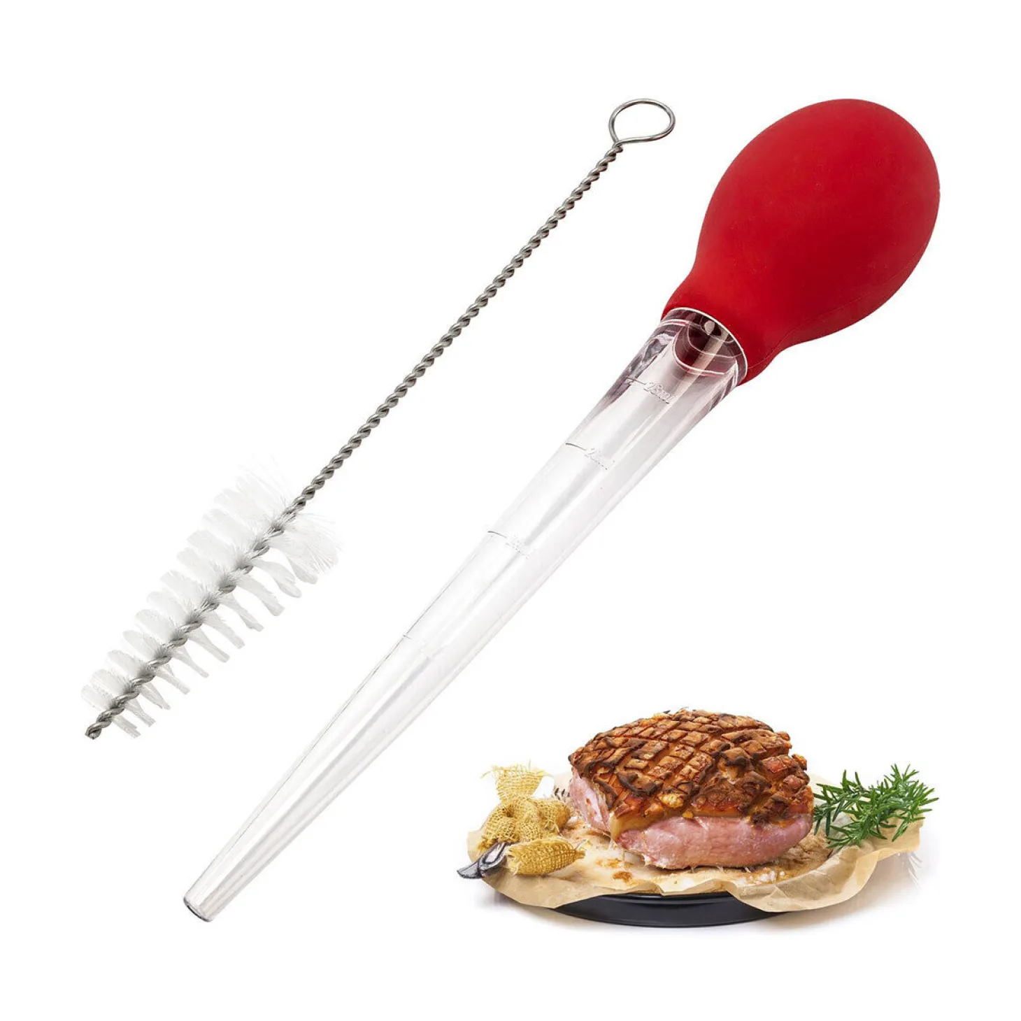 Westmark - Stegepipette med børste - Kunststoff