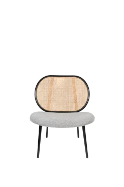 Zuiver - Lounge Chair Spike - Natur/grå