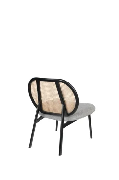 Zuiver - Lounge Chair Spike - Natur/grå