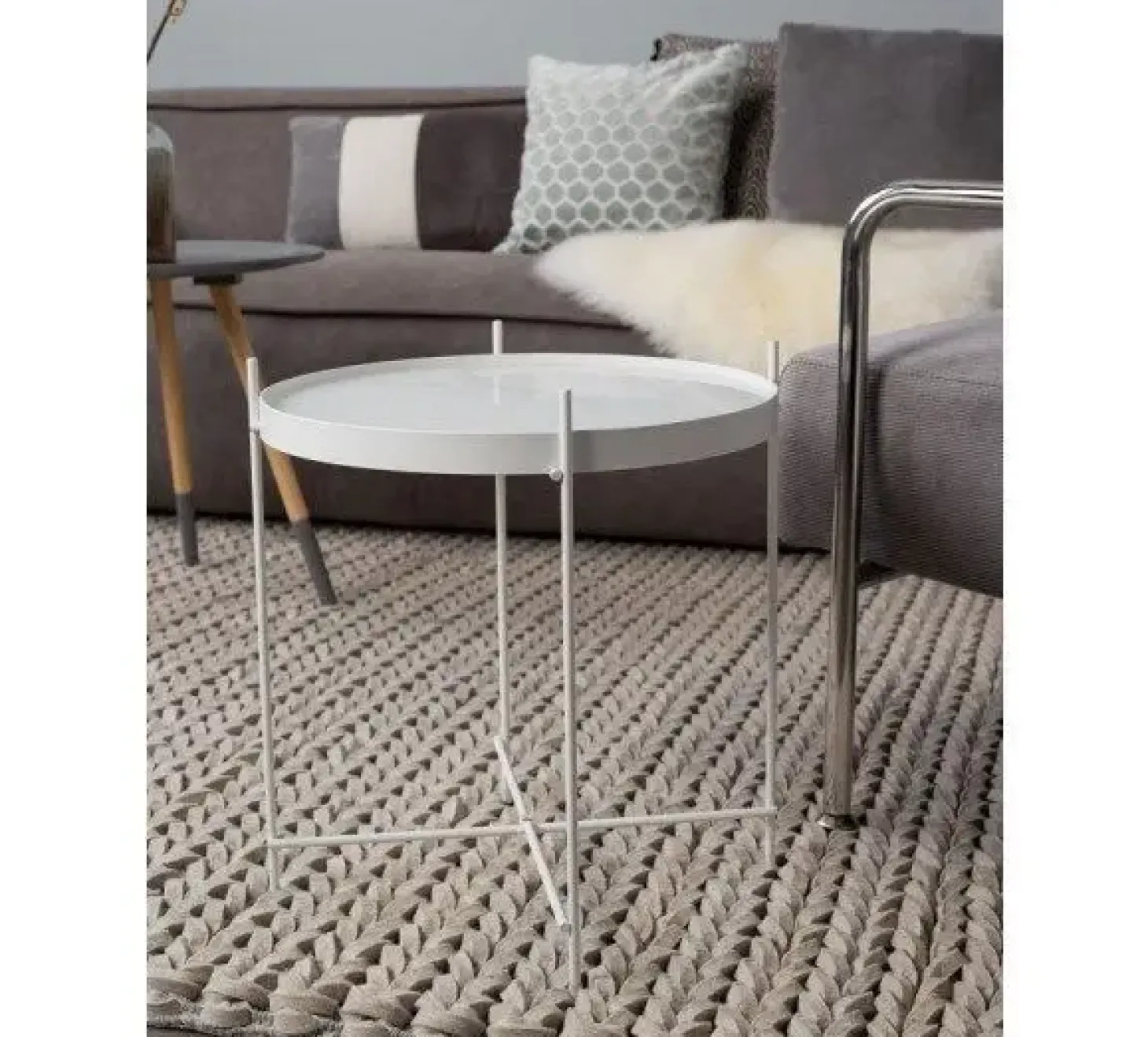 Zuiver - Sidebord CUPID MARBLE - Hvid