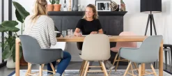 Zuiver - Stol m/armlæn - ALBERT KUIP - Lys grå